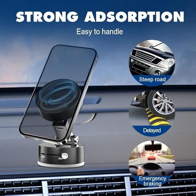Premium Vacuum Lock Phone Holder