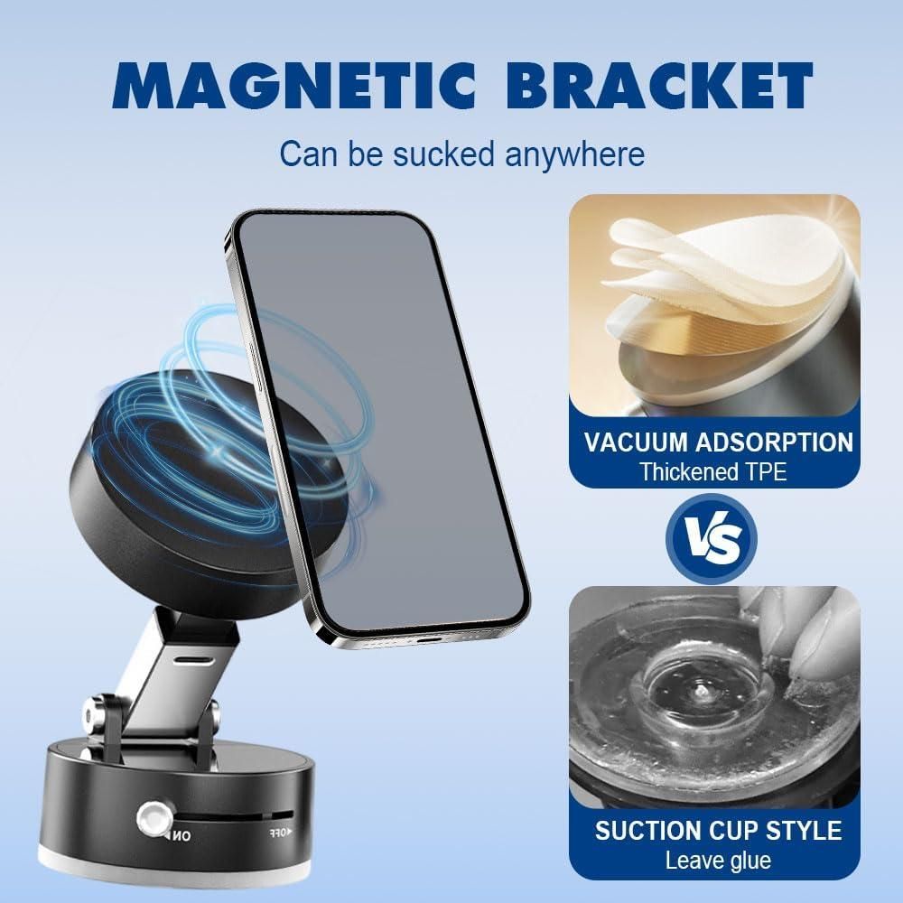Premium Vacuum Lock Phone Holder